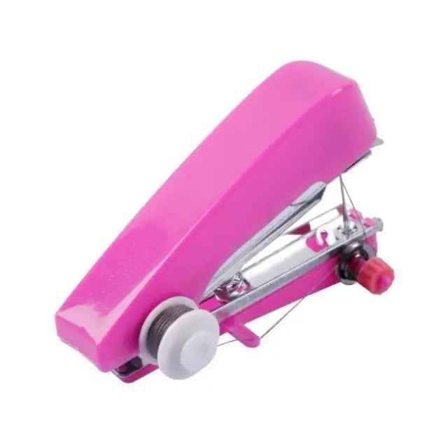 Home Handheld Portable Mini Manual Sewing Machine Handheld Pocket Outdoor Travel Small Sewing Machine