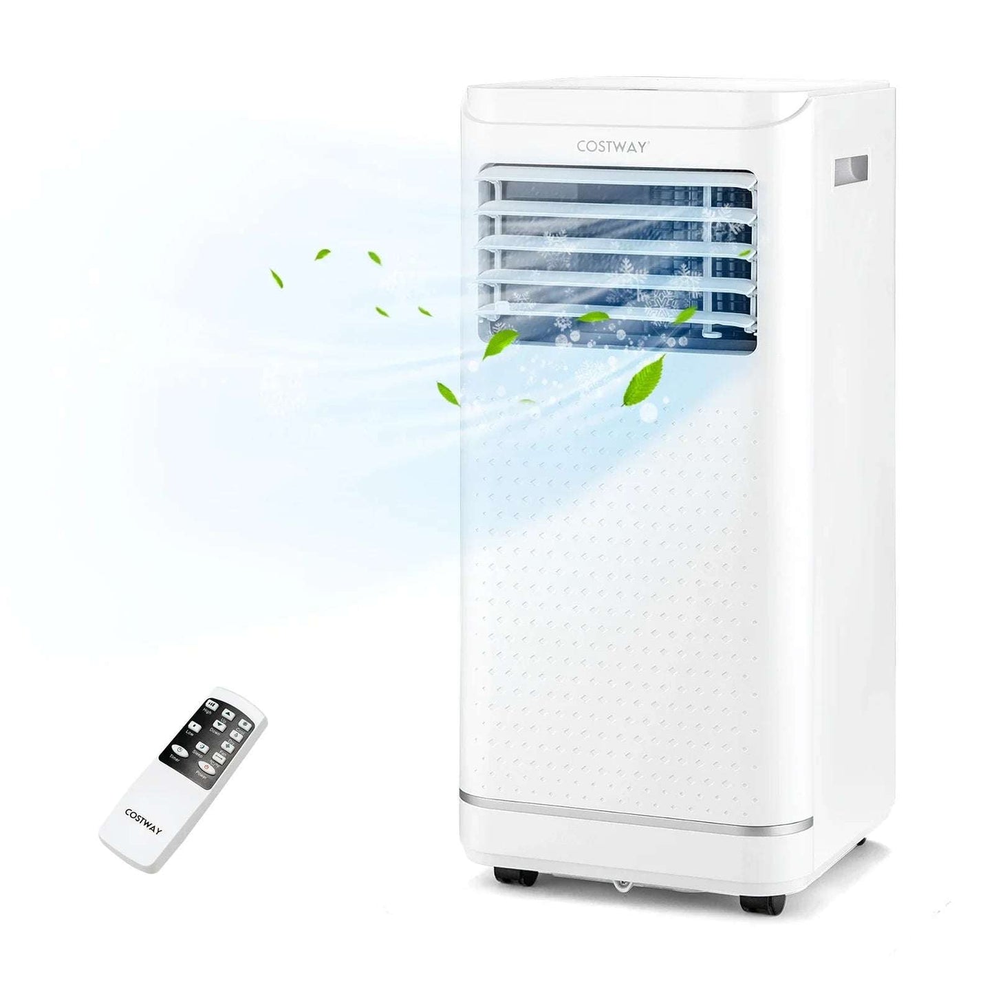 8000 BTU Portable Air Conditioner w/ Dehumidifier & Fan Mode, up to 250 Sq.Ft