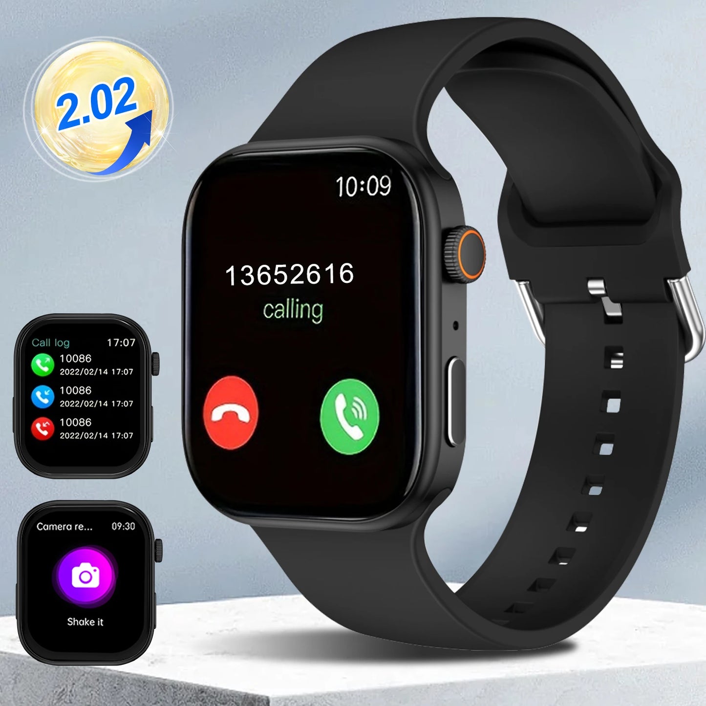 Smart Watch, Customizable Dial, Multiple Sports Modes, Answer/Make Cal