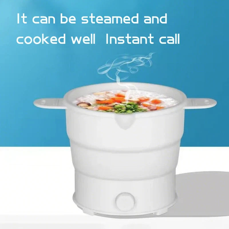 Smart Electric Wok Pot Foldable Rapid Heating Kitchen Appliance Electric Skillet for Cooking Home Use