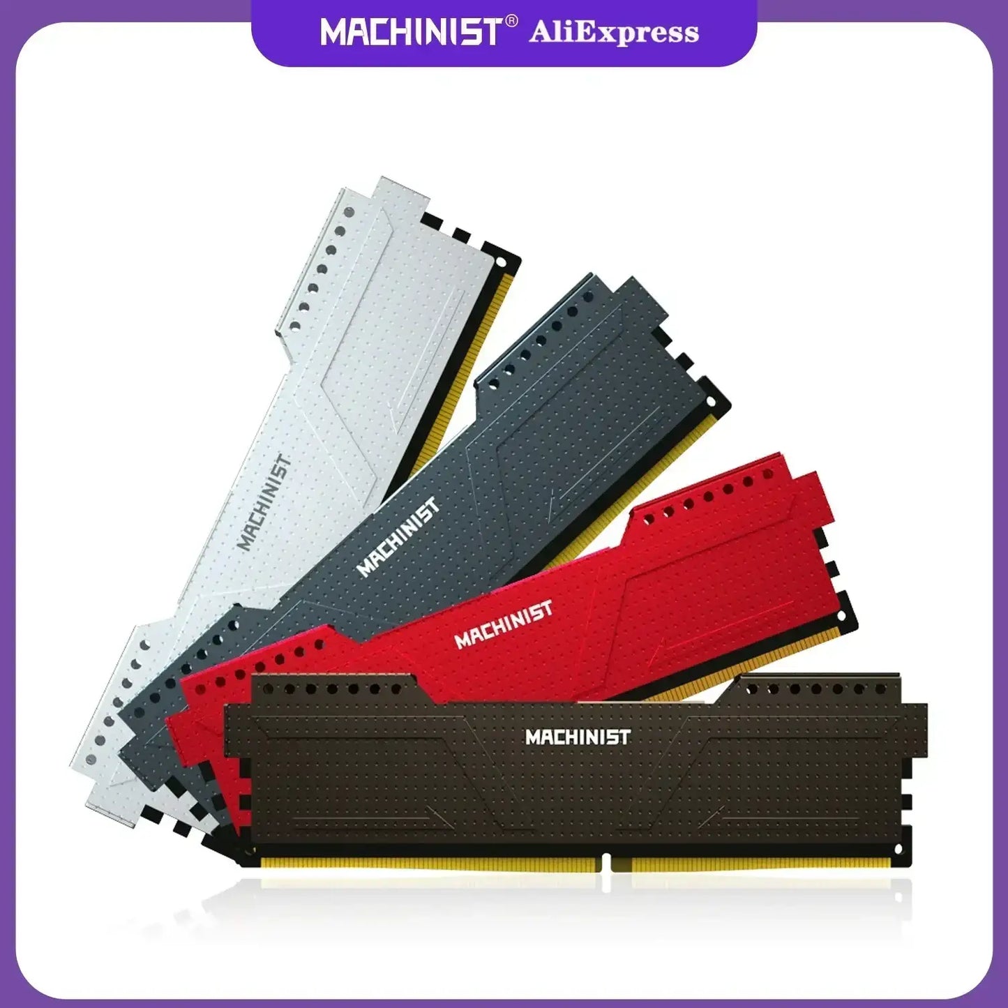 MACHINIST DDR4 RAM ECC and Desktop Memory 8G 16G 2666MHz/2133Mhz PC New DIMM High Performance PC4