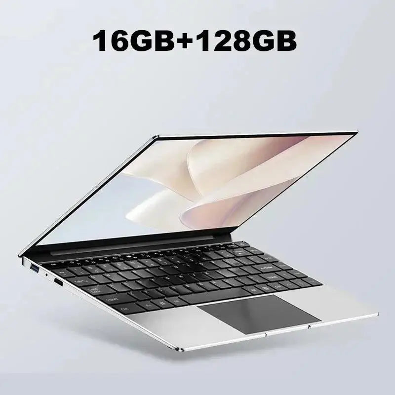 Top! Laptop Computer Windows 11 Pro Ultra Slim Notebook 14.1 Inch Intel Pentium N3700 16GB 1024GB Office Study PC Computer