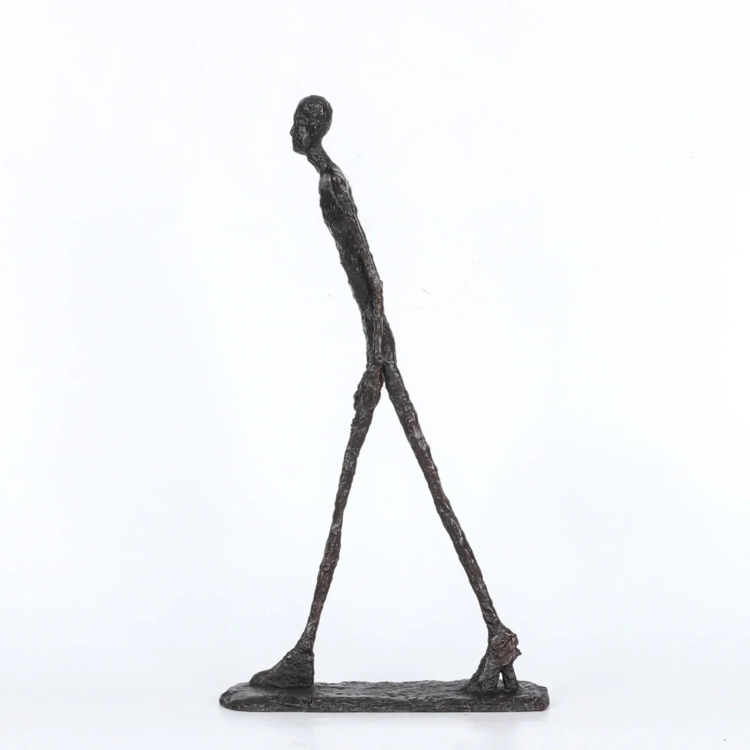 Bronze Giacometti Sculpture Walking Man Statue Replica Abstract Art