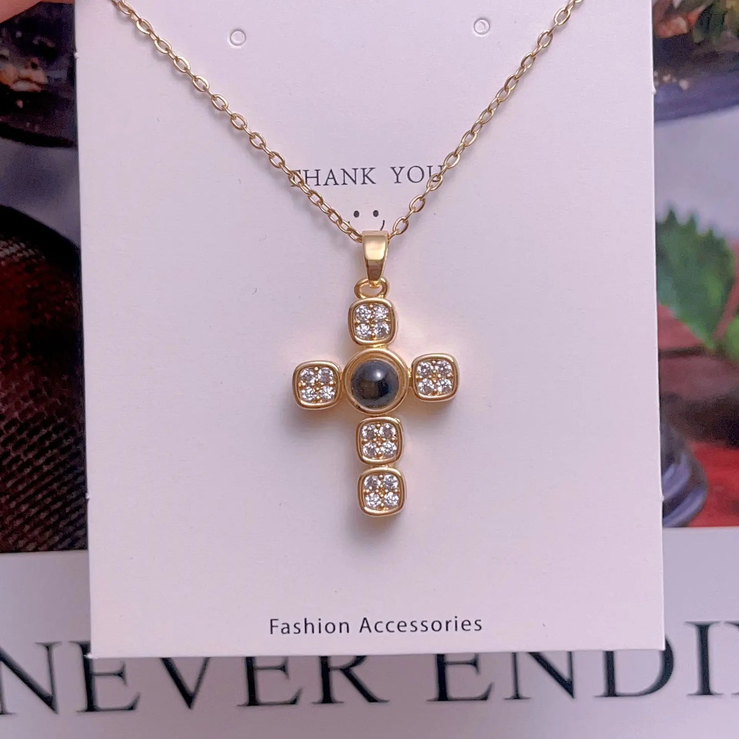 Projection Necklace That Says I Love You In One Hundred Languages, Women'S Light Luxury Niche High-End Versatile Accessory Wholesale