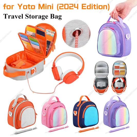 Hard Carrying Case Bag For Yoto Mini (2024 Edition) Audio Player Music Player Travel Storage Bag Card Her Organizer Bag Box