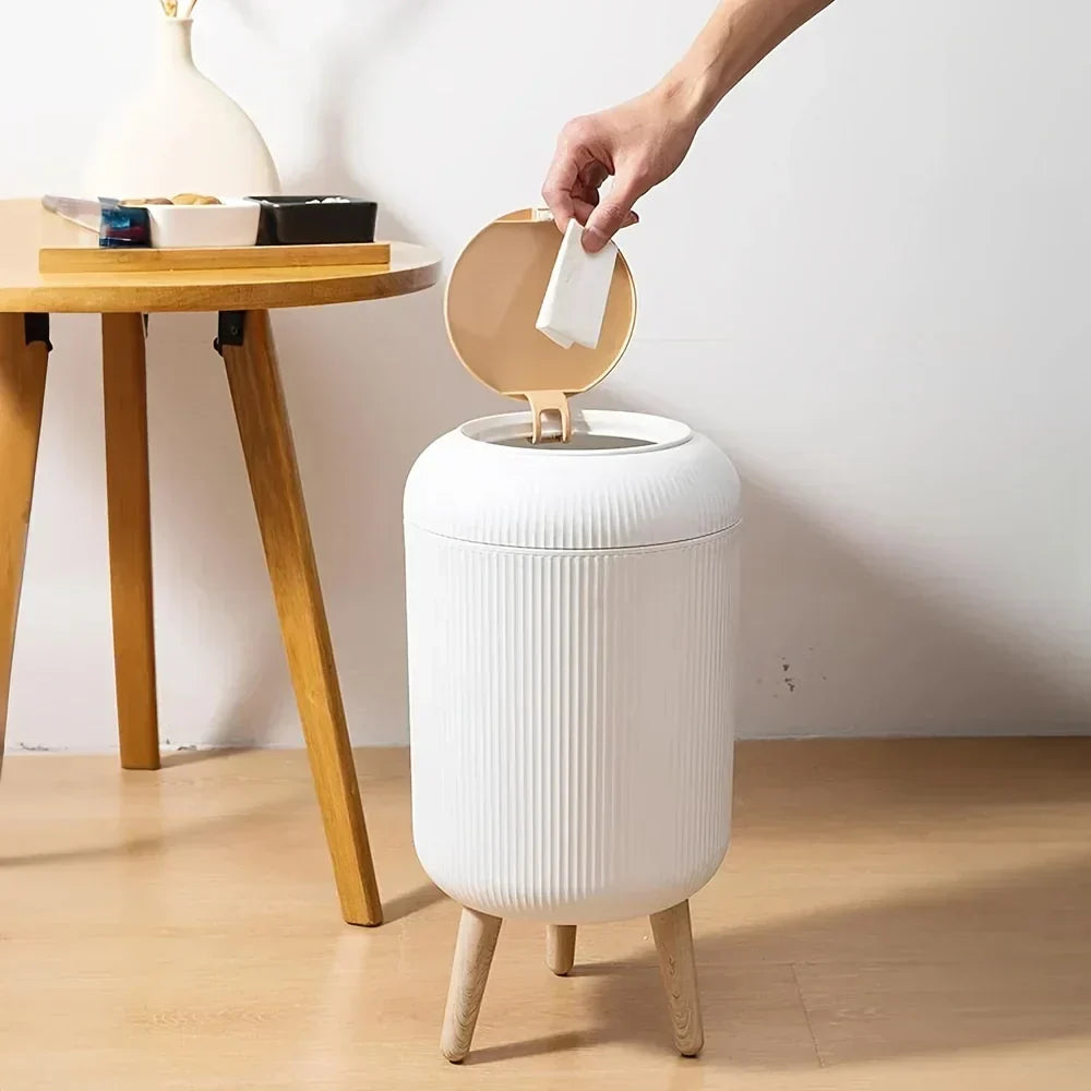 2.64gal Smart Sensor Trash Can With Soft-Close Lid - Waterproof Automatic Wastebasket, Convenient And Hygienic