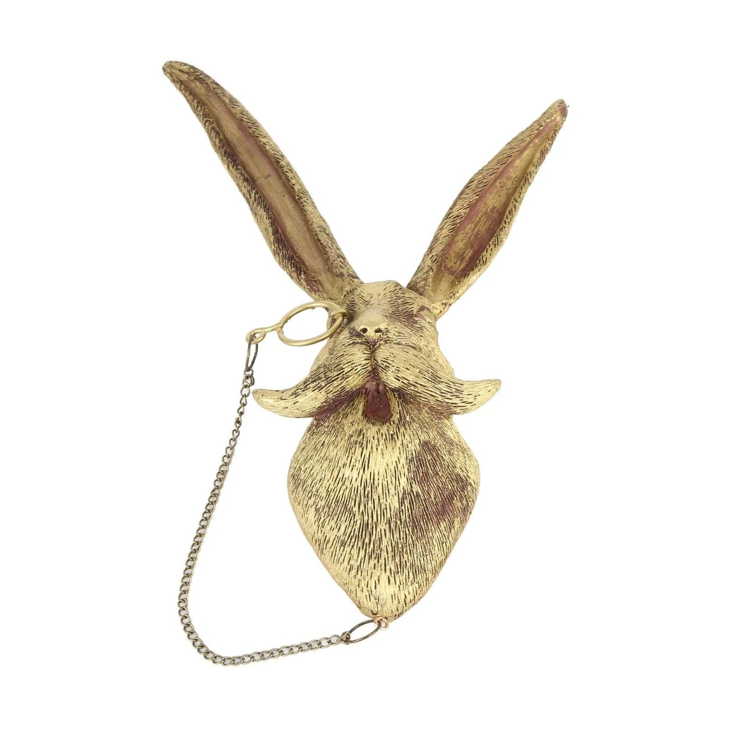 Home Decor Home Decor Waterproof Bronzed Resin Animal Hanging Sculpture Sunscreen Animal Head Wall Hanging Ornaments