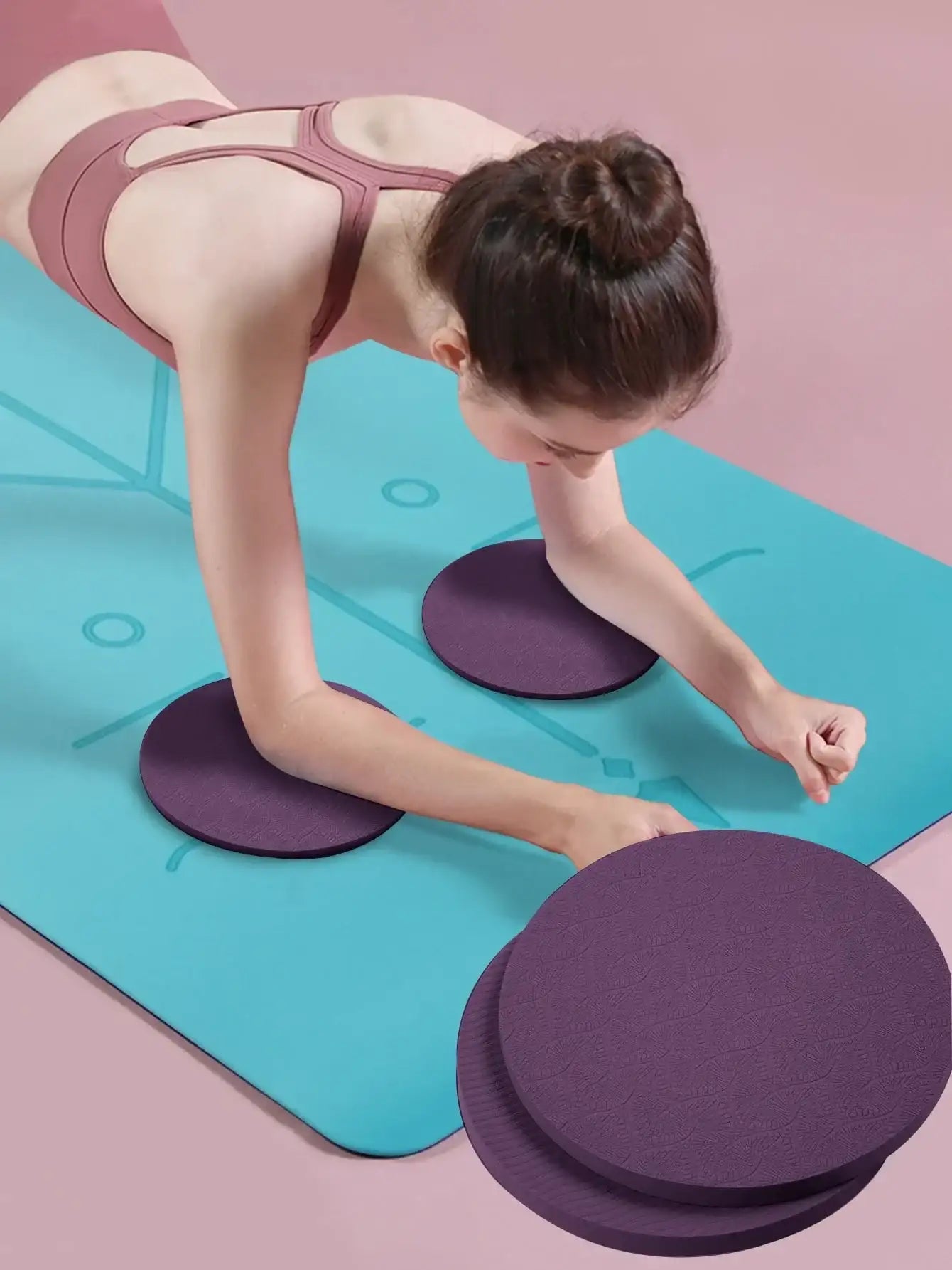 2Pcs Yoga Balance Pad