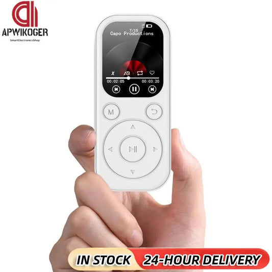 Bluetooth-Compatible 5.4 HiFi Lossless Music Player 2.01 Inch IPS Screen Portable MP3 Player Voice Recorder FM/E-book/Recorder