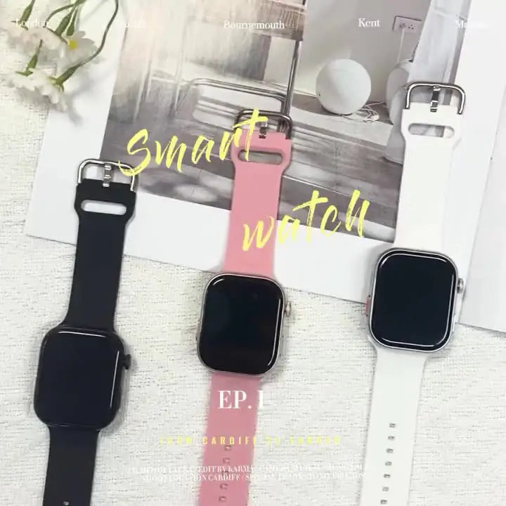 Smart Watch Bluetooth Call Message Display Fitness Monitoring Bracelet