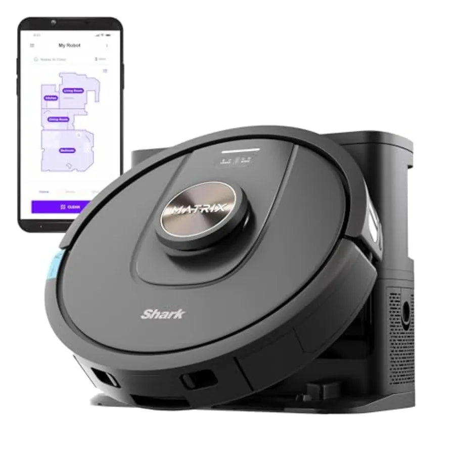 Ultra Robot Vacuum With Matrix Clean Precision Mapping 30-Day Capacity Hepa Bagless Self Empty Base Self-Cleaning Brush Renewed