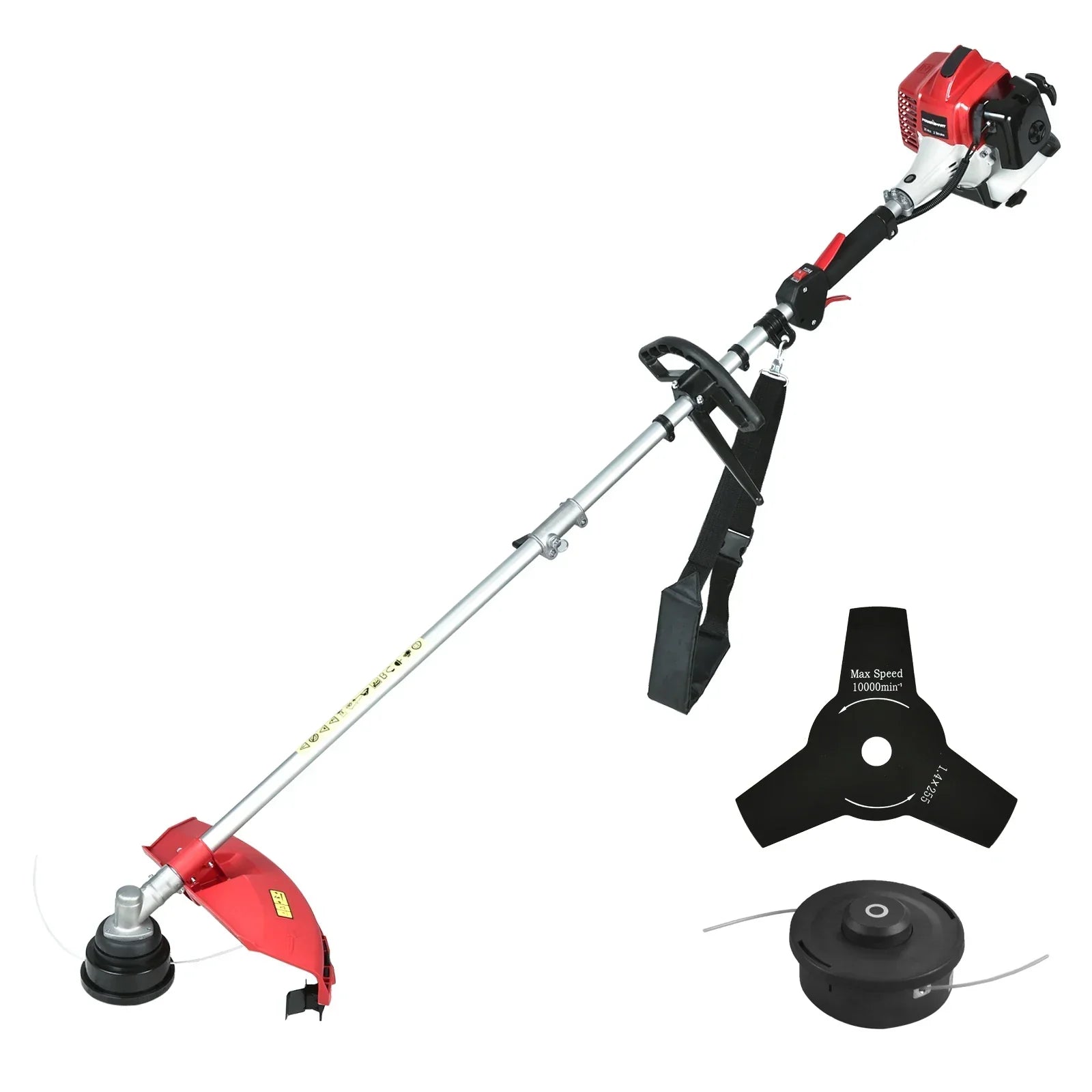 Powersmart 25.4cc 16" Gas String Trimmer & Edger