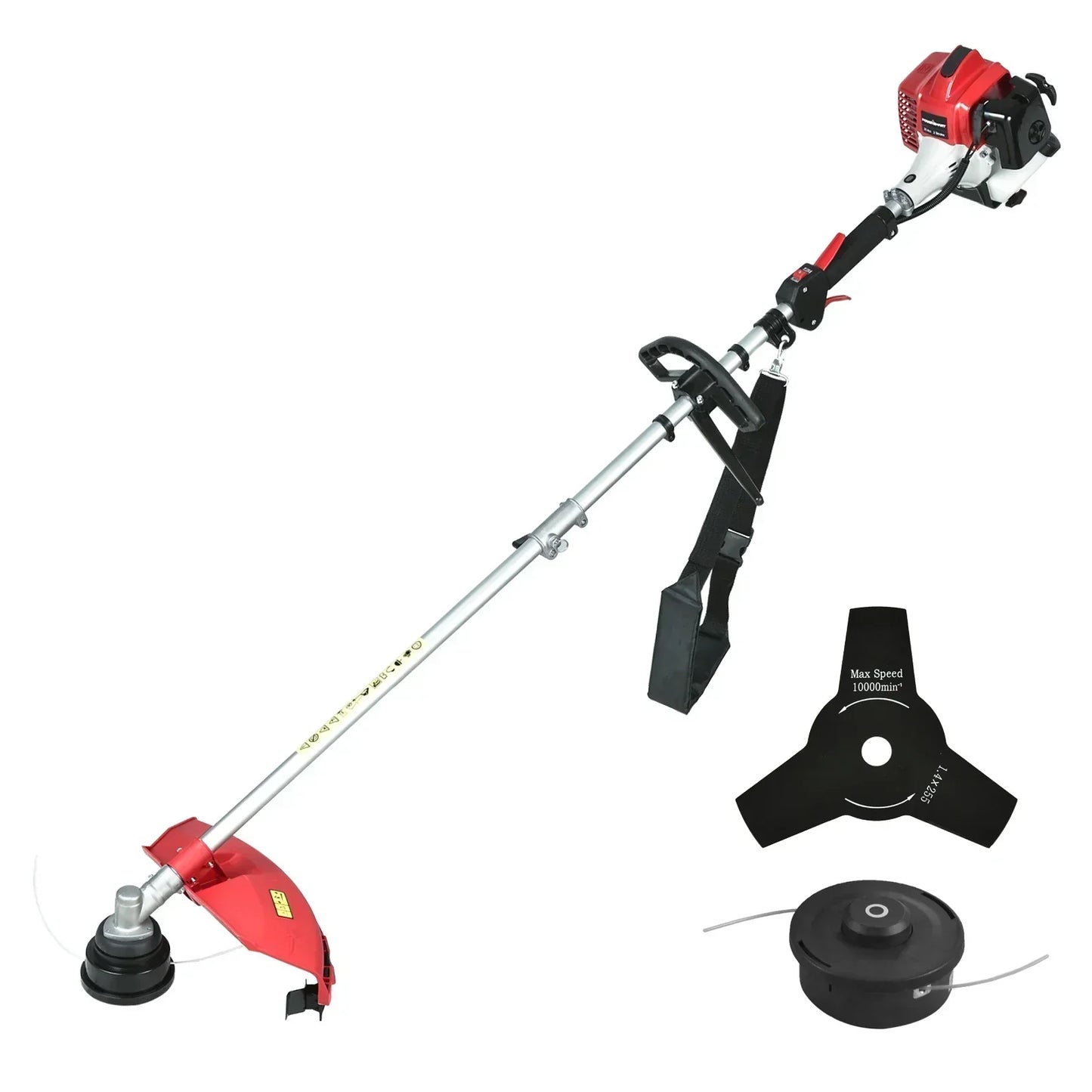 Powersmart 25.4cc 16" Gas String Trimmer & Edger