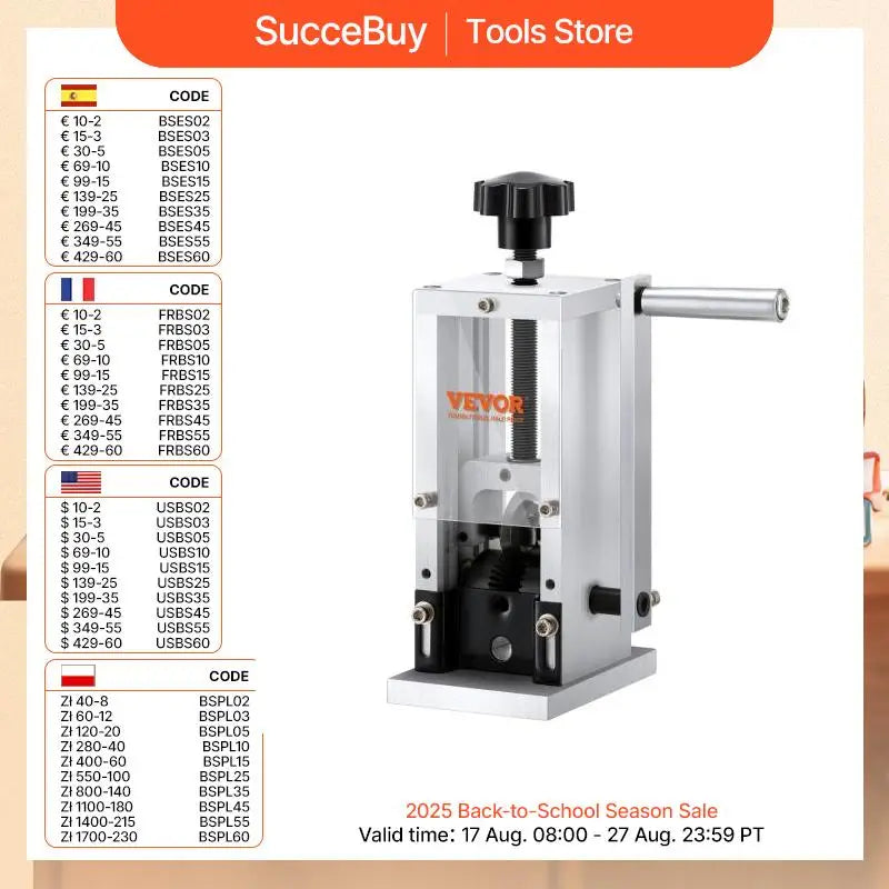 Manual Wire Stripping Machine Portable Aluminum Frame 11.5-25mm/ 11.5-38mm Wire Peeler for Cable Scrap Copper Recycling