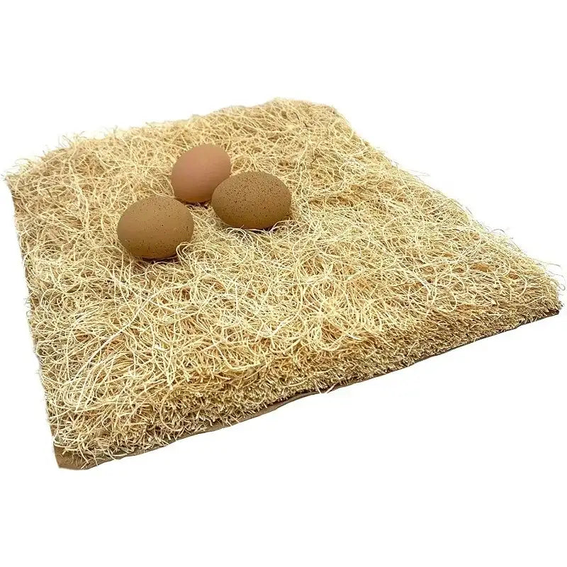 Order Chicken Nest Box Pads 10 Pack, Made with Great Lakes Aspen Excelsior Wood Fibers. Brown in color for a natural loo