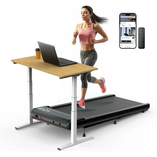 Hot Sale. Smart Walking Pad with 10% Incline, 2.5HP Quiet Under Desk Treadmill for Home, 4 MPH Speed, 265 lbs Capacity-NEW