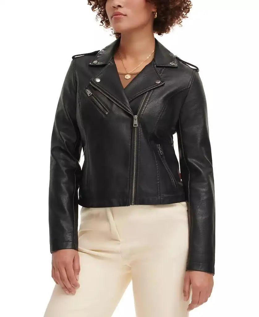 Levi'S | WoMen's Classic Faux Leather Asymmetrical Moto Jacket