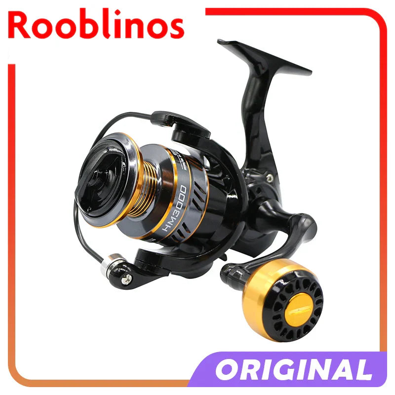 Fishing Reel Spinning Reel Metal Reel Cup 10KG Max Drag Power Spinning Wheel Speed Adapt to Any Water Body
