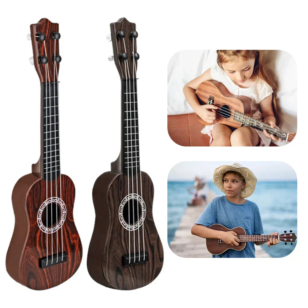 Classical Ukulele Guitar Toy Musical Instruments For Kids Mini Guitar Early Education Small Guitar Toys For Kids Mini Music Toys