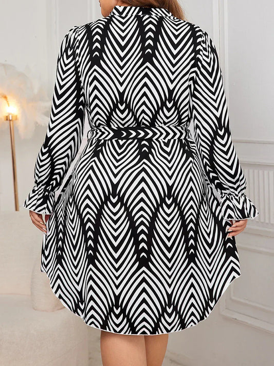 Women Plus Size Dress Floral Print Round Neck Short Sleeve Maxi Dress Summer Boho Beach Party Dress with Pockets