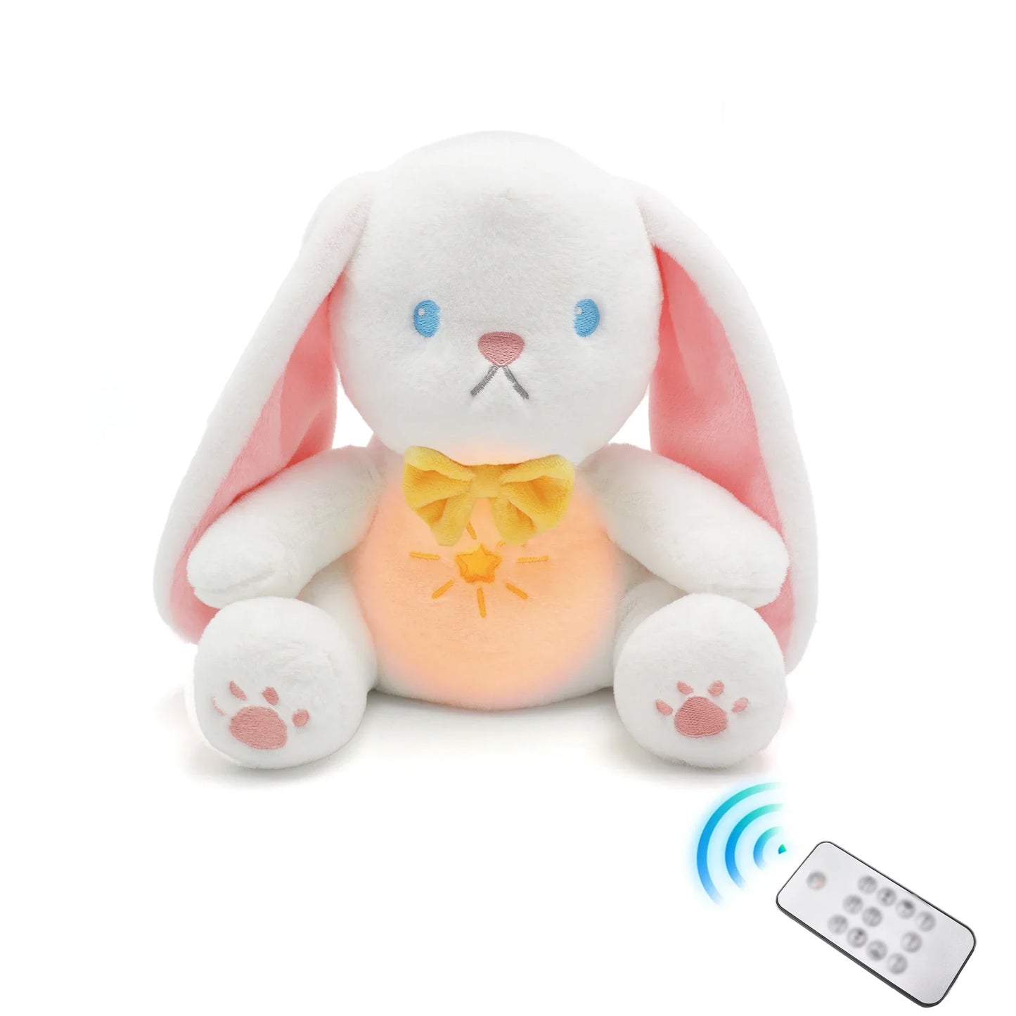 Musical Rabbit Plush Toy Soft Stuffed Animal Gift Box Set Easter Christmas Gift for Boys and Girls