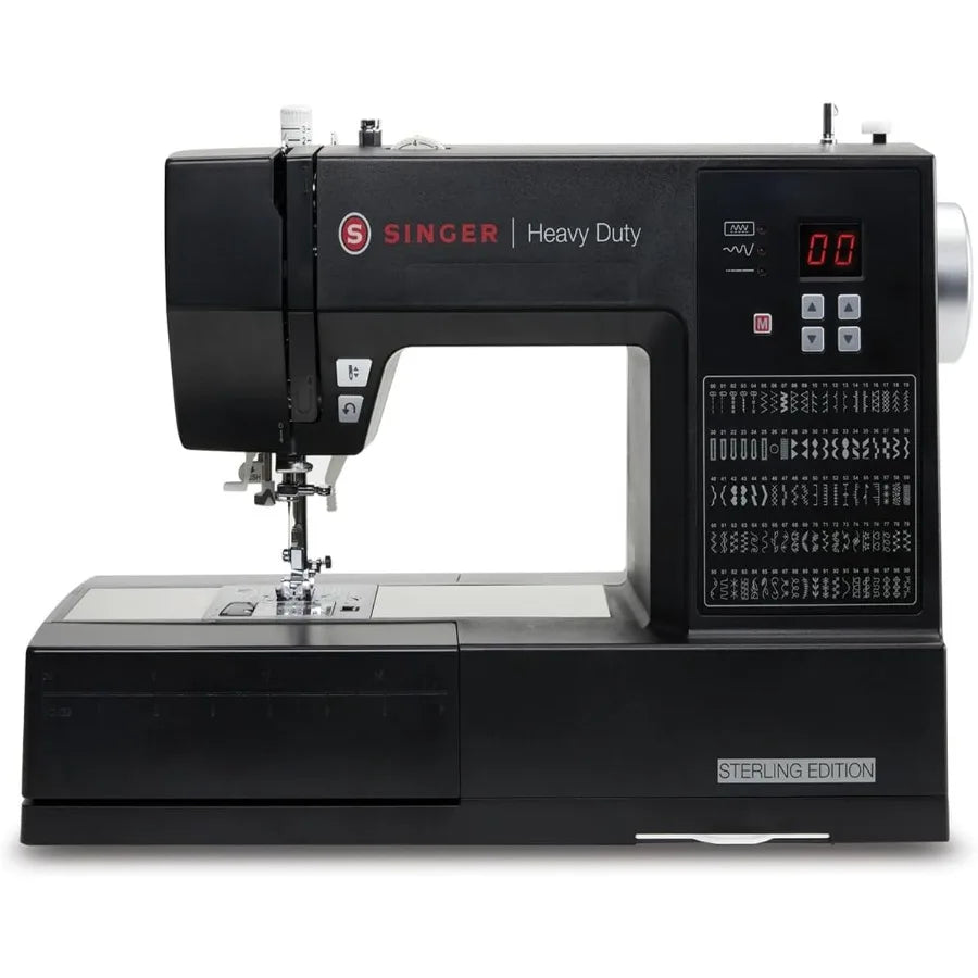 Heavy Duty 6600C Sterling Sewing Machine With Accessory Kit Strong Motor With Enhanced Piercing Power 215 Stitch Applica