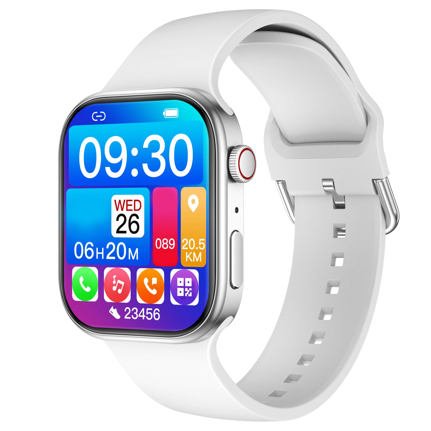 2026 Smart Watch – 1.83" HD Screen, Bluetooth Call, Heart Rate, 120+ Sports Modes, Waterproof