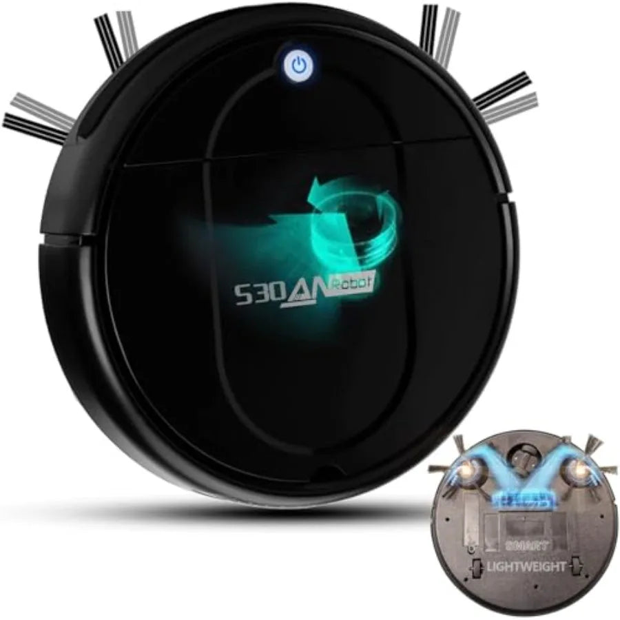 3-In-1 Robot Vacuum And Mop For Pet Hair Powerful 4500Pa Suction Tangle-Free 120 Min Runtime Ultra-Thin And Quiet Smart Mapping