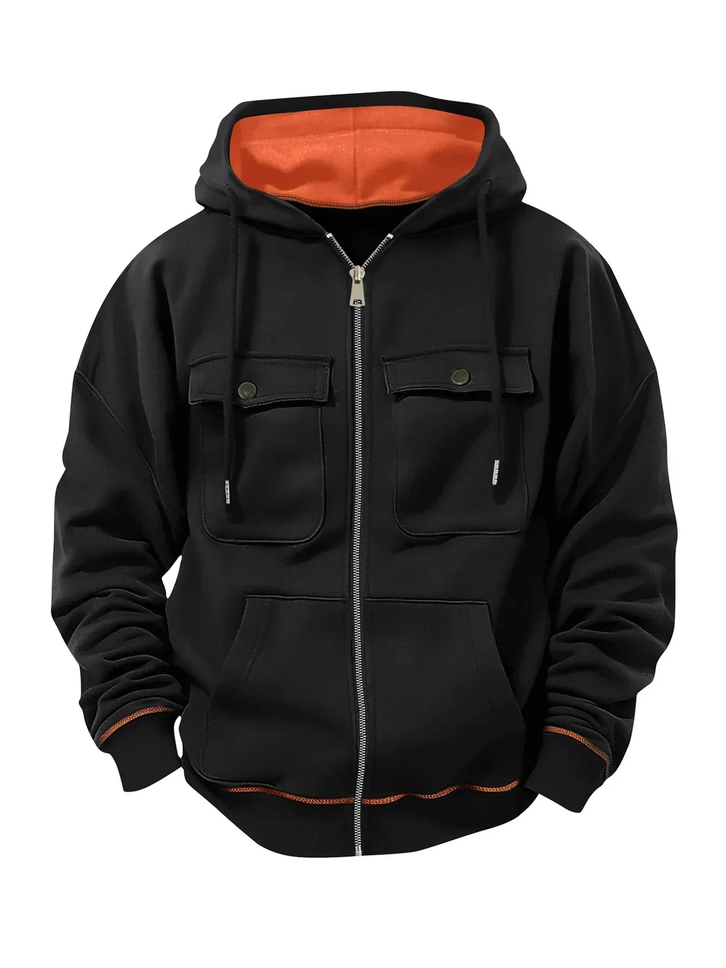 Men S Stylish Quilted Puffer Coat With Removable Hood And Multiple Pockets Winter Warmth Zip Up Jacket Casual Fashion