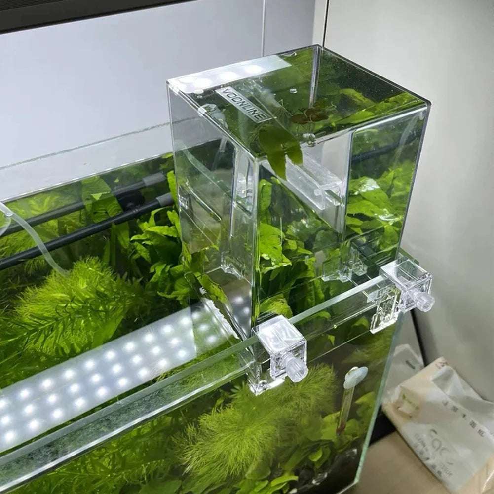 Negative Pressure Fish Tank Practical Fish Tank Ecological Landscaping Decor For Home