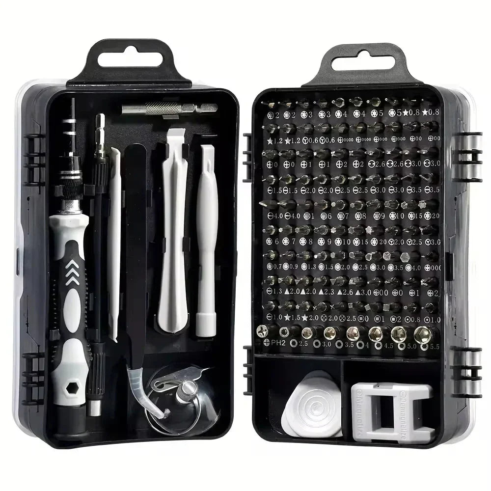 JCD Precision Screwdriver 115-in-1 Set Multifunctional Repair Tool with 98pcs Magnetic Suitable for various repairs