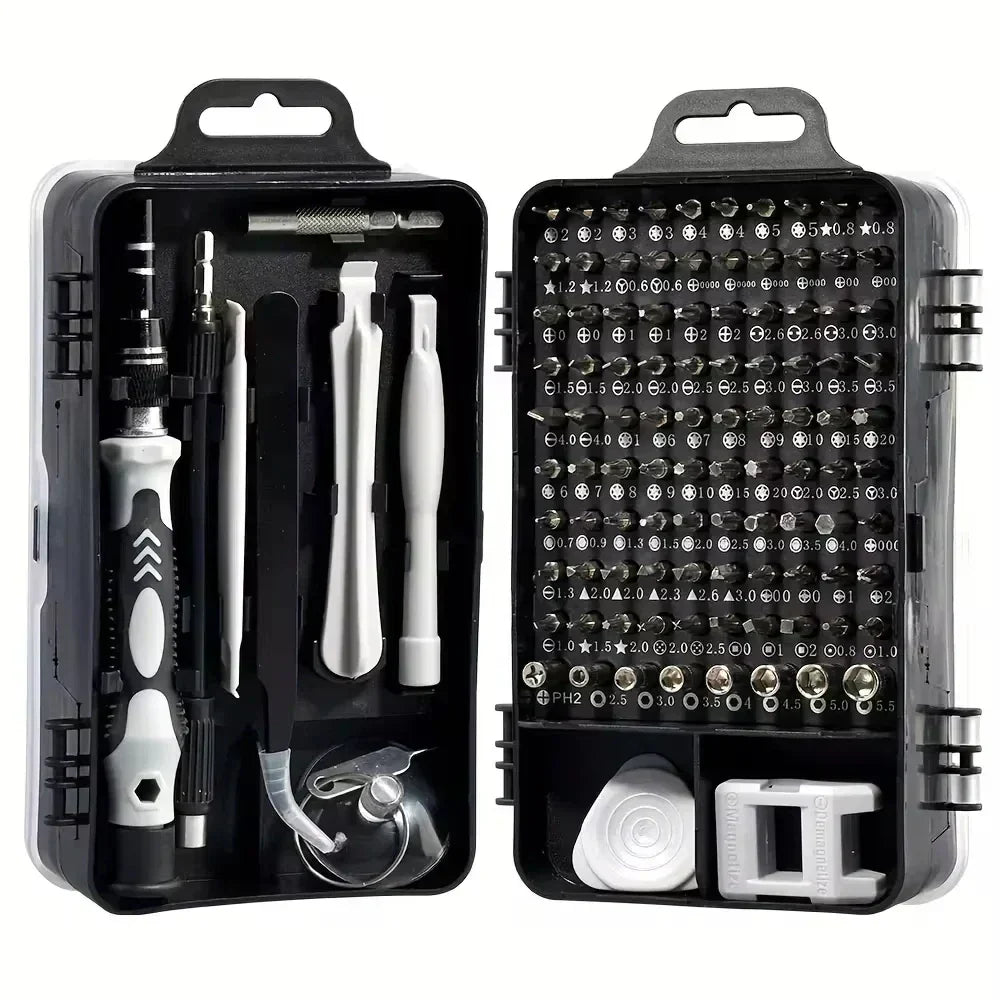 JCD Precision Screwdriver 115-in-1 Set Multifunctional Repair Tool with 98pcs Magnetic Suitable for various repairs