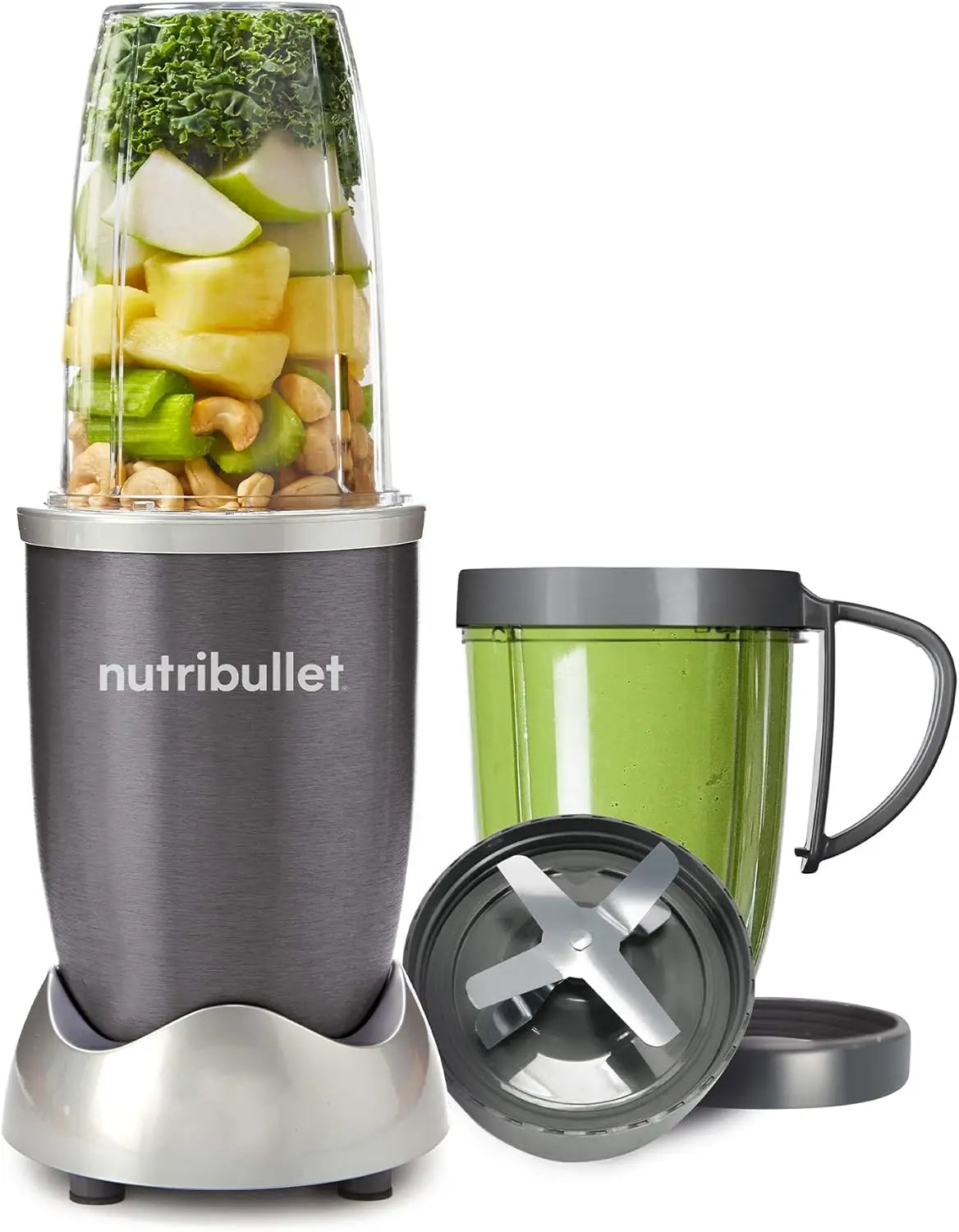 Bullet Nutribullet 600W 8 Pieces Smoothie Blender - Grey - Nbr0802