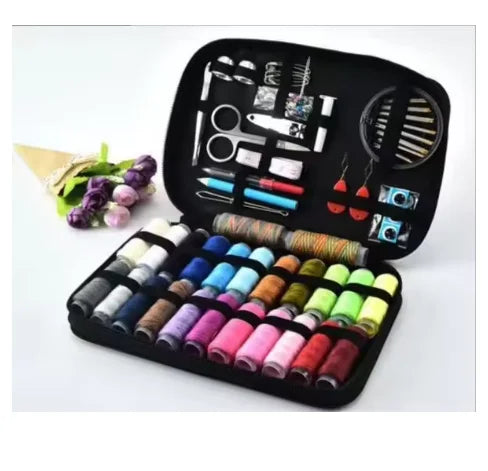 Complete Home Sewing Kit - Premium Needle & Thread Set For Beginners & Experts, Basic Hand Sewing Repair Supplies