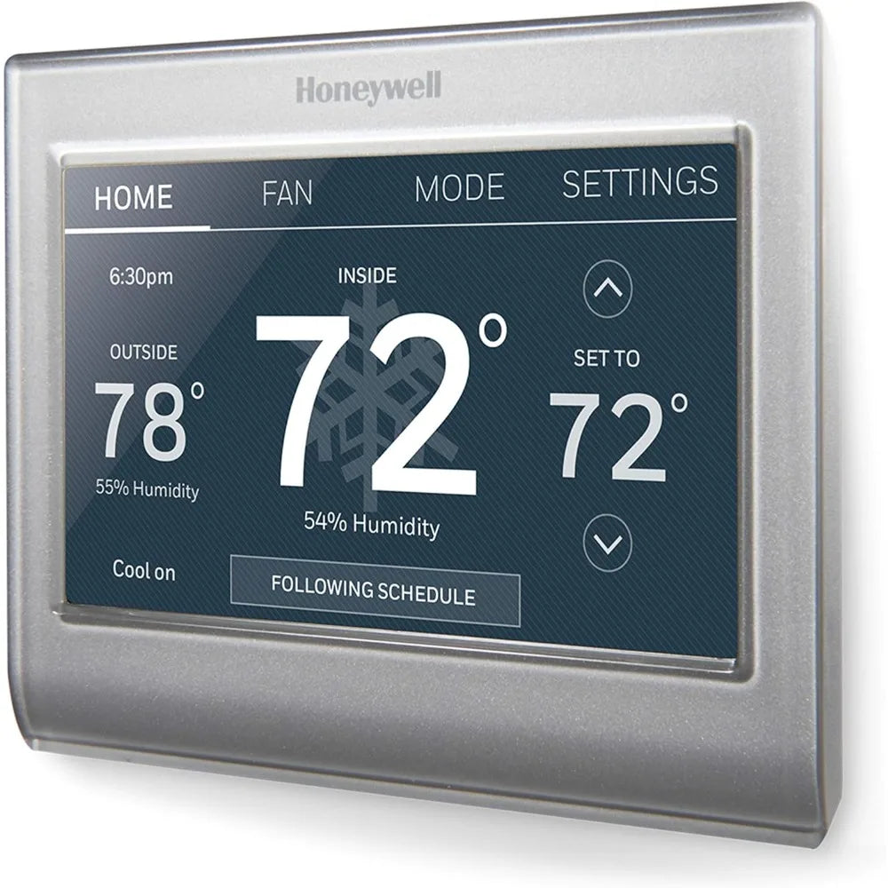 Home RTH9585WF1004 Wi-Fi Smart Color Thermostat, 7 Day Programmable, Touch Screen, Energy Star, Alexa Ready Fast shipping