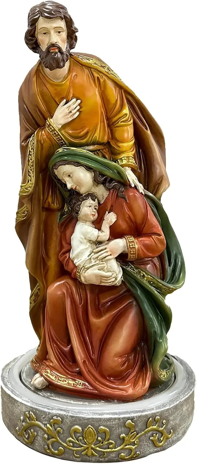 Jesus Statue Outdoor Decor Solar Lights Religious Garden Statue Blessed Father Outdoor Figure For Home Garden Decor Gift For Men