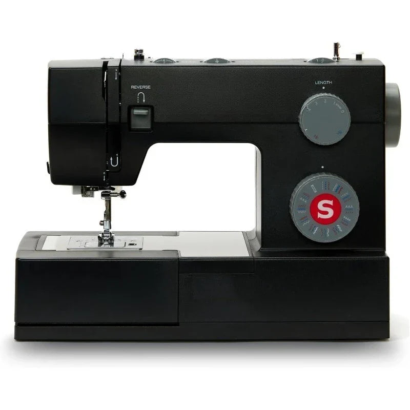 Heavy Duty 4432 High Speed Black Sewing Machine with Accessory Kit | Strong Motor with Enhanced Piercing Power, 110 Stitc