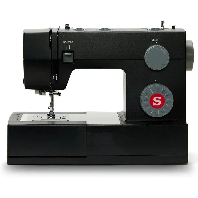 Heavy Duty 4432 High Speed Black Sewing Machine with Accessory Kit | Strong Motor with Enhanced Piercing Power, 110 Stitc