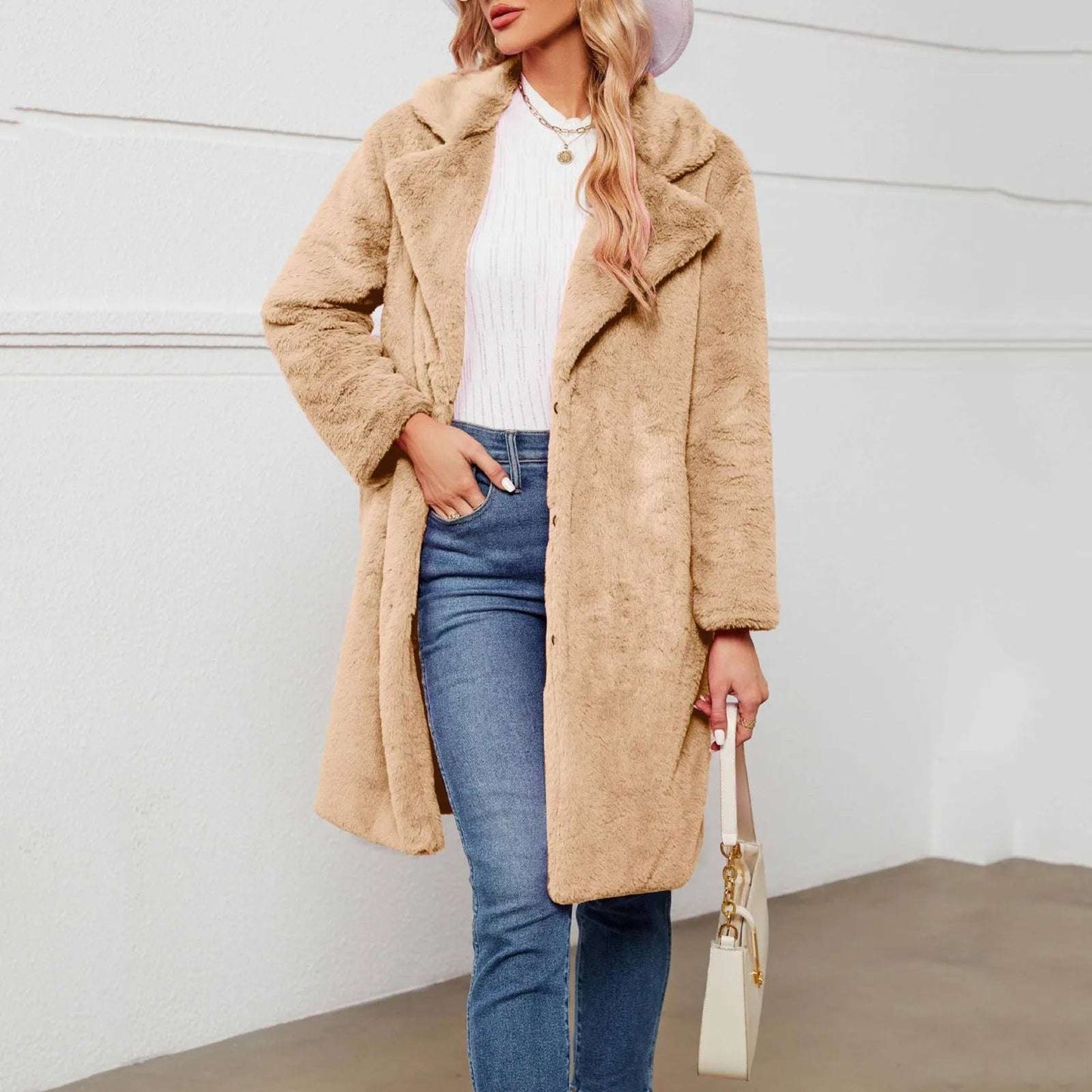Jackets For Women Trendy Women Long Teddy Down Coat Winter Warm Puffy Jacket Women Coat Chaqueta De Invierno Para Mujer