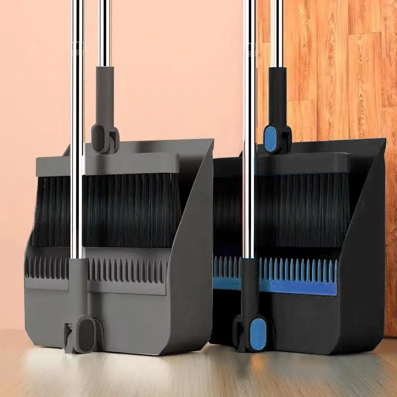 Broom set householdold broom broom Dustpan set Brush head sweeping Individual sweep broom Foldable garbage shovel broom