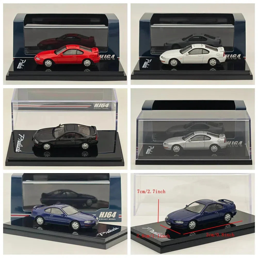 1/64 Hobby Japan PRELUDE 2.2Si-VTEC(BB4) Early Version Diecast Model Car Limited Collection Auto Toys Gift