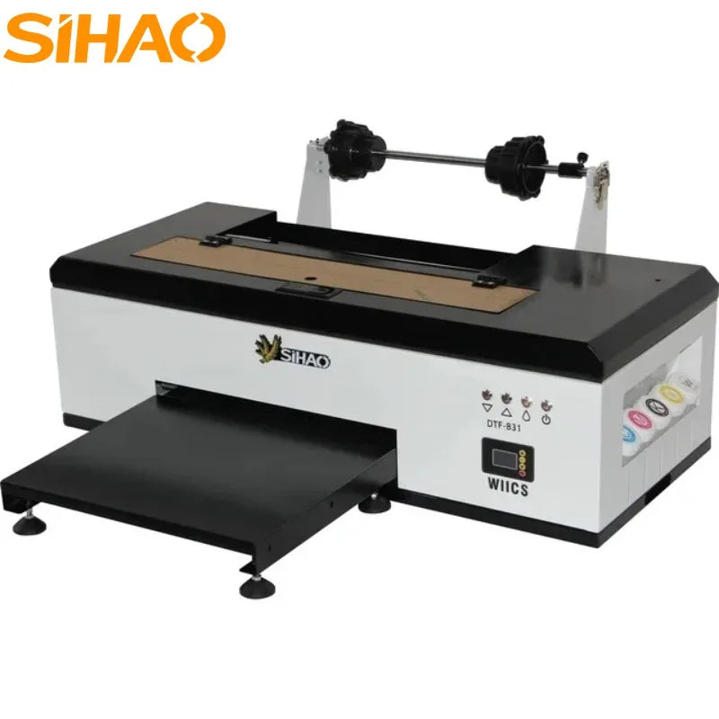 USA Essentials A3 R1390/L1800 DTF Printer Oven All-in-One for T-Shirt Fabric Textile Clothing Printing DTF Transfer Film Printer Machine
