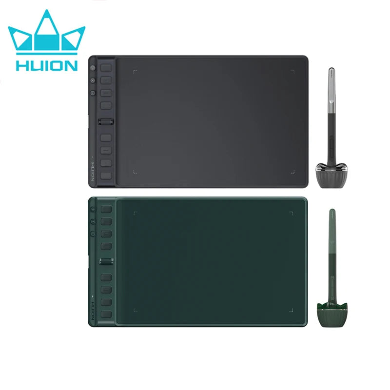 8.7X5 Inch Graphics Tablet Huion Inspiroy 2 M H951P Digital Tablet Pentech3.0 Pw110 Battery-Free Stylus With Scroller Group Keys
