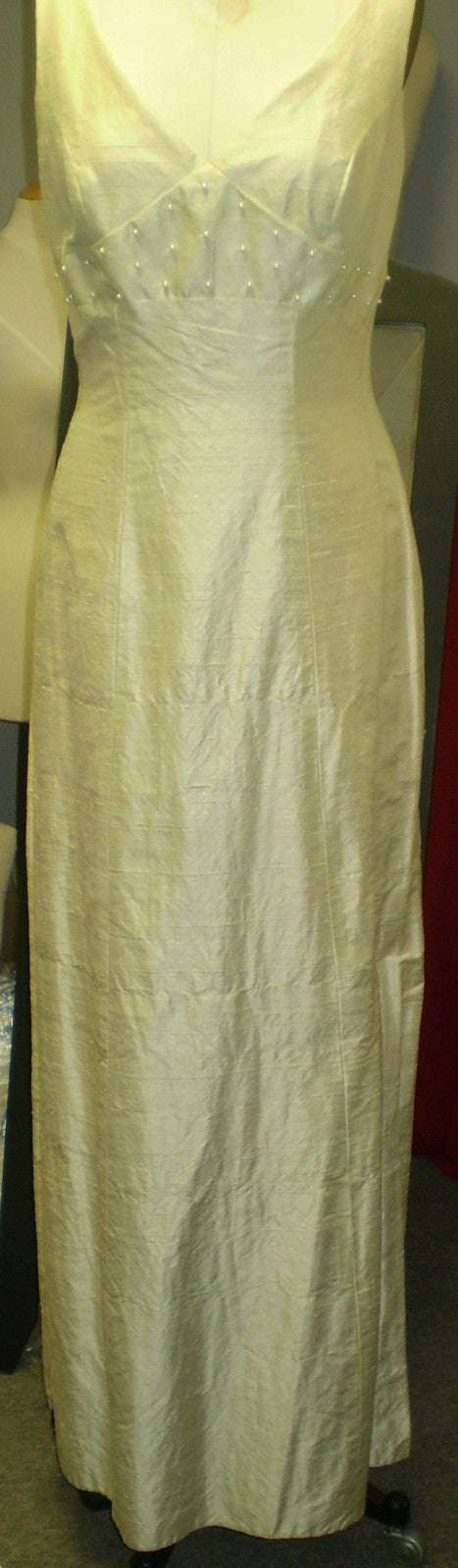 Women Dresses Silk Lime Size 8