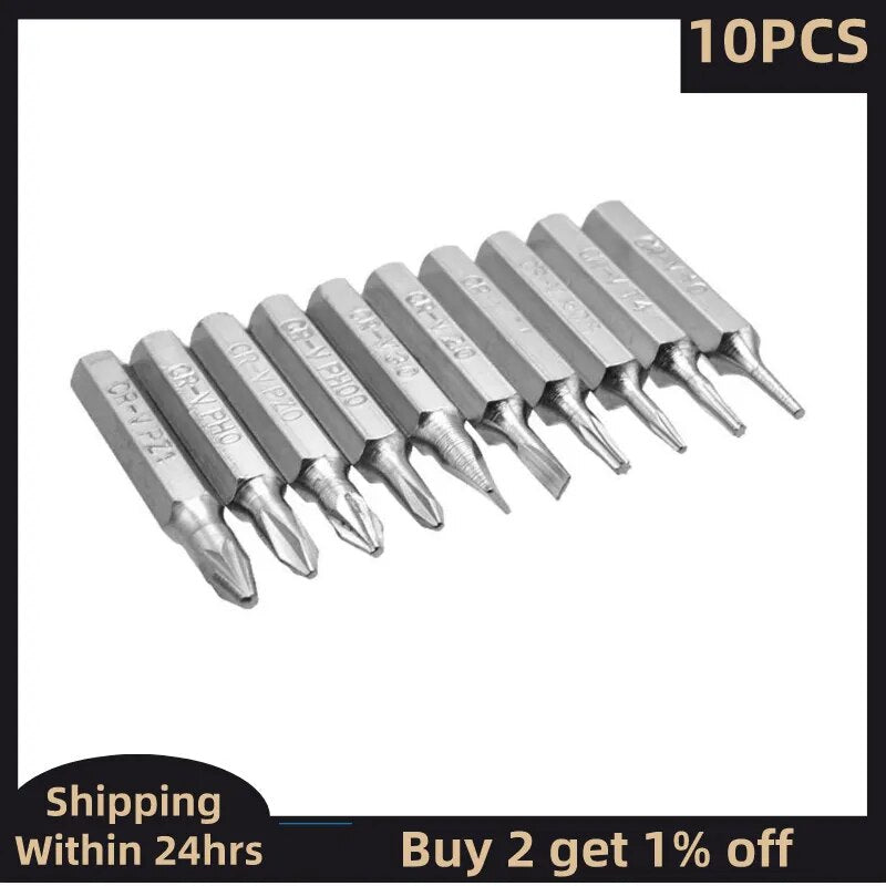 Durable Bits Wear-resistant Portable 10pcs/set 4mm Torx Security Screwdriver Dr