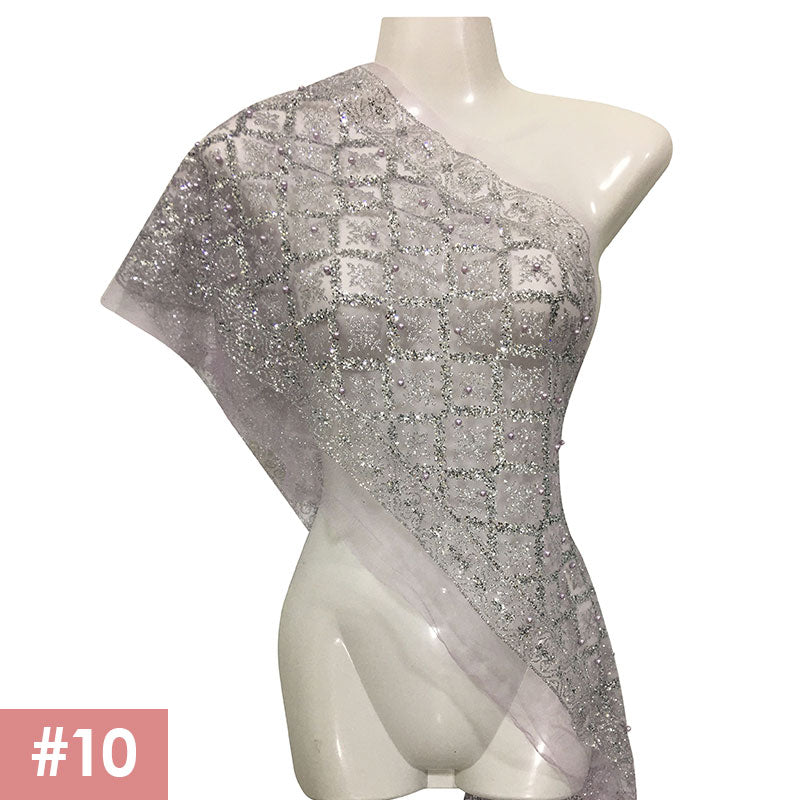 Womenummer Shawl Wrap Glitter Bead Mesh Shirts Southeast Asian Style Party Fe