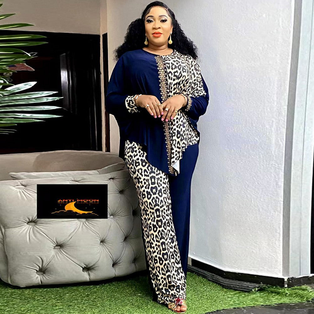 2 Piece Womenets Dashiki African New Arrival Spring Autumn Matching Sets Two