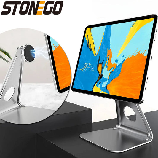 Universal Magnetic tablet for samsung iPad Metal tablet for xiaomi Huawei stand
