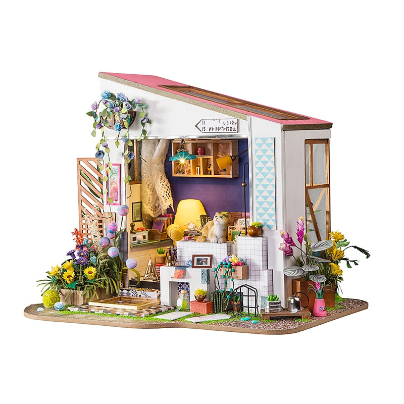 Lily PORwith Furniture Children Adult Dora LOFT Doll House