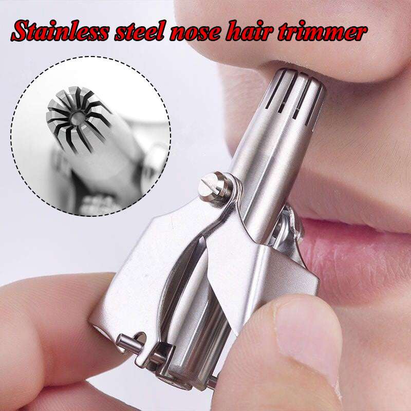 Professional Nose Hair Clipper For Men Safe Handheld Nose Lint Remover Washable